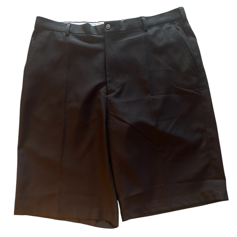 Peter Millar Salem Classic Fit Shorts, Black, 40L, golf